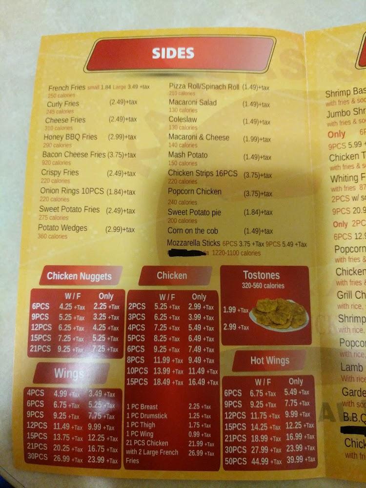 Kansas Chicken and Burger Menu image 3